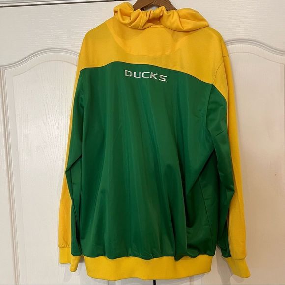 Oregon Ducks zippered hoodie track jacket - Picture 7 of 9